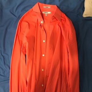 Express 1MX Fitted Dress Shirt